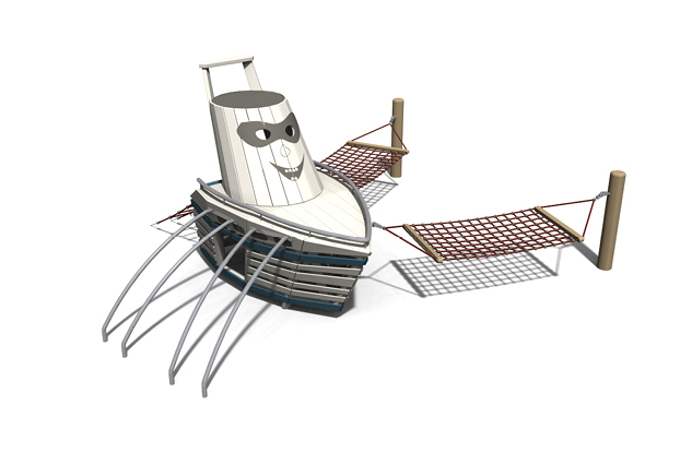 3D rendering af Specialdesign - Kruse båd