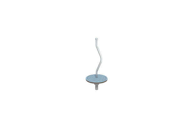 3D rendering af Karrusel – piruette blå Ø 50 cm