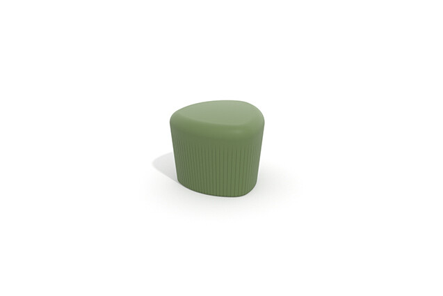 3D rendering af Udemøbel - Outi stol
