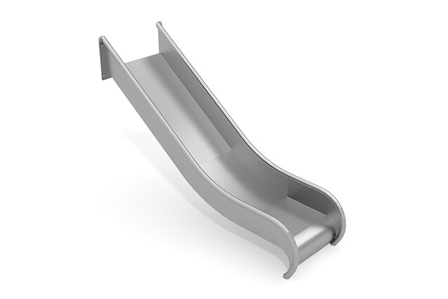 3D rendering af Rutsjebane - tårn h 0,9 m og b 0,52 m
