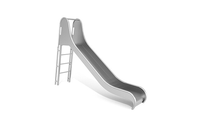 3D rendering af Rutsjebane - fritstående h 1,2 m