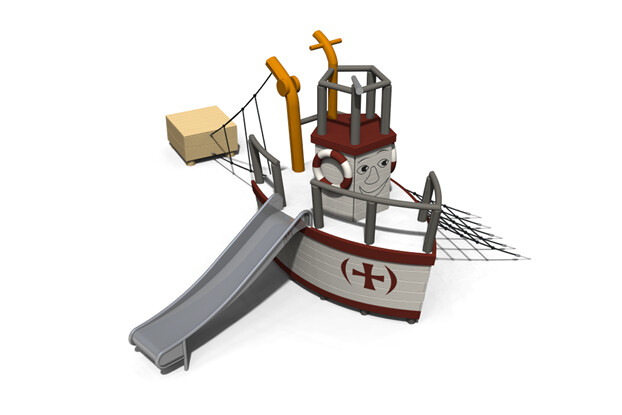 3D rendering af Specialdesign - Elias båd