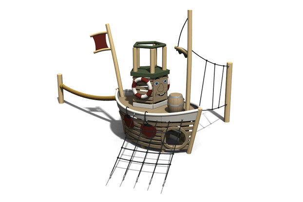 3D rendering af Specialdesign - Sjarke båd