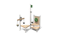 Sandkasse - sandlegesystem m. hejseværk og sandmølle