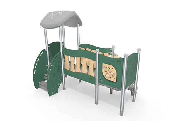 Legetårn - Mini tårn platform rutsjebane