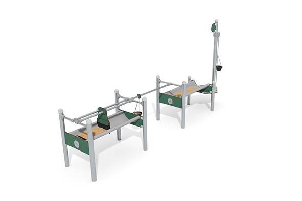 Sandkasse - Mini sandlegesystem m. sandhejs