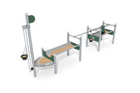 Sandkasse - Mini sandlegesystem m. sandhejs
