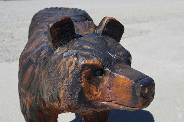 Legeskulptur - bjørn