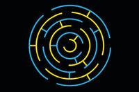 Termoplast - Labyrint cirkulær