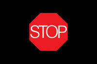 Termoplast - Stop-skilt